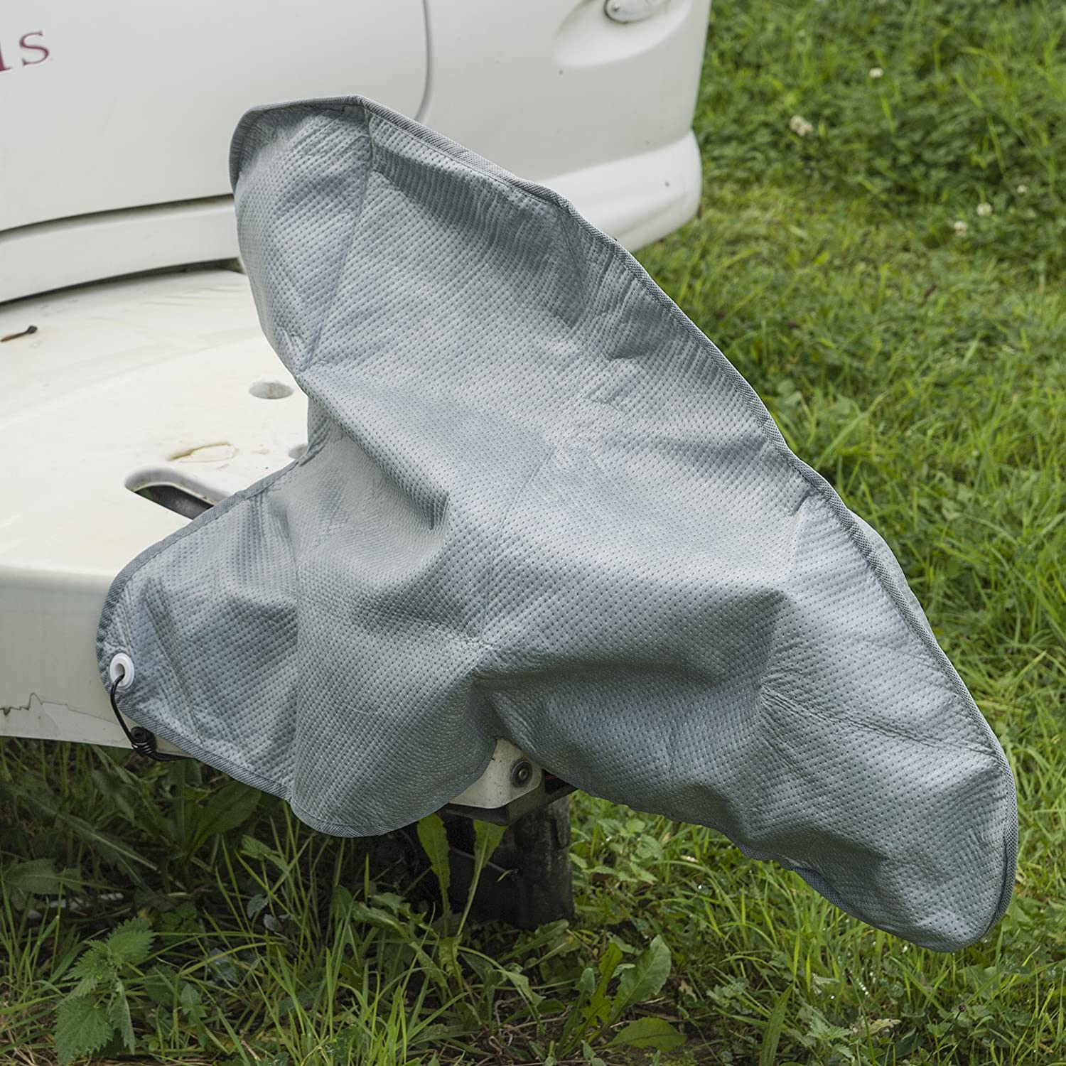 Caravan Hitch Cover Heavy-Duty Waterproof Universal Fit for Trailers & Horse Boxes 86x60cm (34x23") by Speedwellstar - Image 2