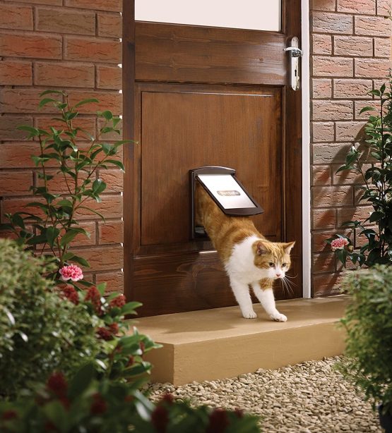PetSafe Staywell, Convenient, Original 2 Way Pet Door, Fast Installation, Easy fitting, 2 Way Locking, Cat Flap for All Pets – Small - Brown - Image 3