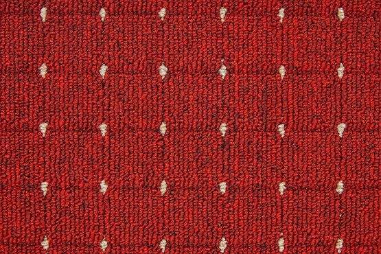 Dandy by William Armes, Stanford Small Rug Washable Kitchen Mat, Red with Cream, 80 x 50 - Image 4