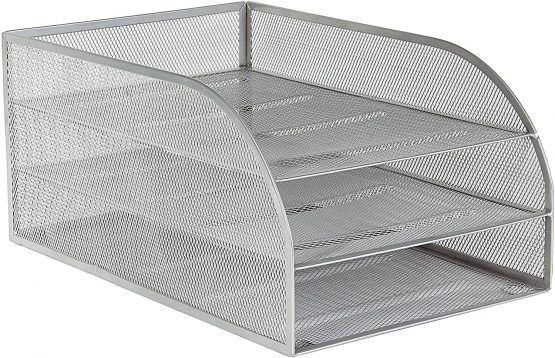 OSCO Mesh 3 Tray Assembled - Silver