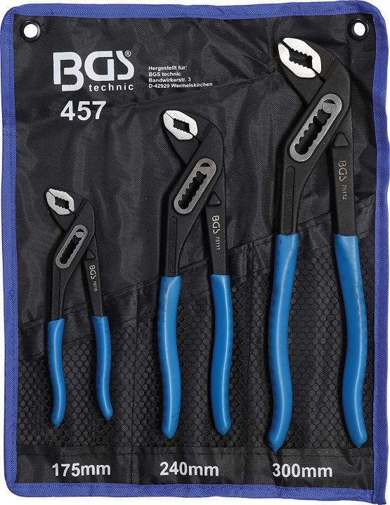 BGS 457 | Water Pump Pliers Set | 3 pcs.