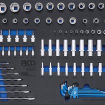 BGS 4020 | Tool Tray 3/3: Sockets / Combination Spanners | Inch Sizes | 90 pcs.