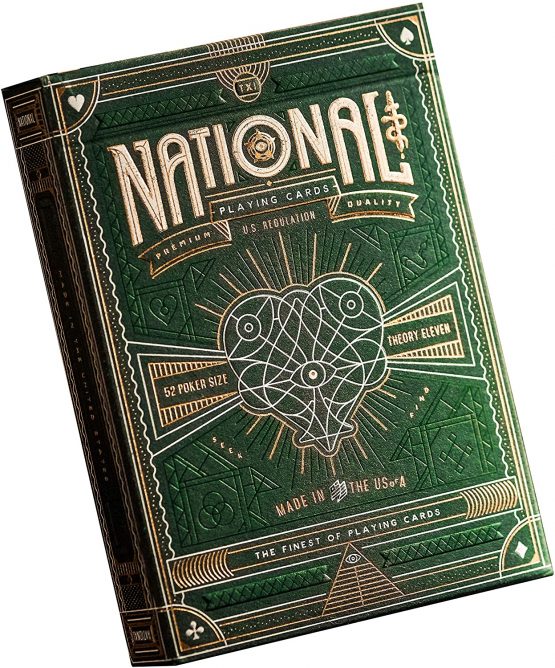 Murphys Magic Green National Playing Cards | Poker Deck by theory11