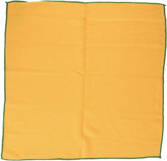 Microfibre Cloth, Yellow, Pack of 6