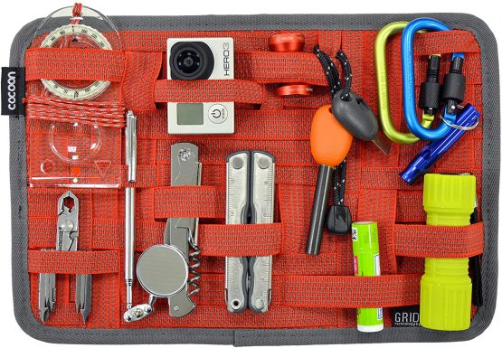 Cocoon Innovation GRID-IT! Organizer Medium 12 Inch x 8 Inch, Red - Image 4