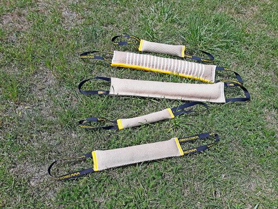 Dingo Jute Bite Tug With Two Handles For Tug Of War Play Dog Bite Training 12914 - Image 2