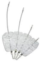 Uriplan Leg Bags x 10. Capacity: 750ml; Inlet: 30cm; Ref: D7L - Image 2