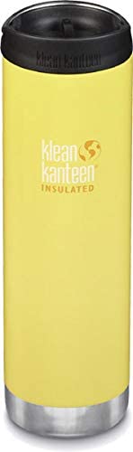 Klean Kanteen Unisex - Adult TKWide VI Water Bottle, Buttercup, 592 ml
