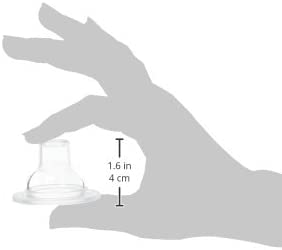 MAM Flexible Spray Tip Silicone Transparent - 4+ months - Set of 2 - Image 2