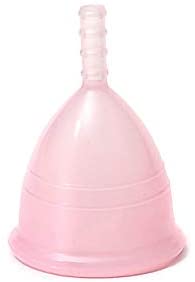 Irisana, Menstrual Cup, Size S, Pink, 8.5 x 4.5 x 9.5 cm, Surgical Silicone, DIU Compatible, Eco-Friendly and Bio-Compatible - Image 2