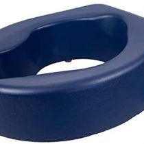 Mobiclinic, Río, Toilet Seat Riser, Soft, Without Lid, 11 cm, Blue
