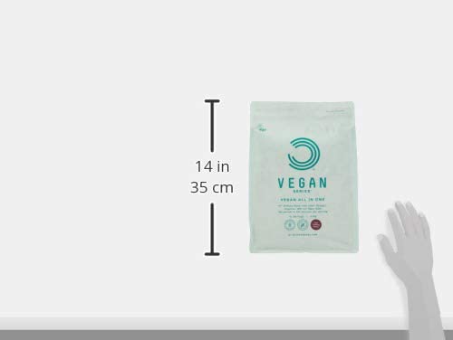 Bulk Vegan All in One Protein Powder, Dark Chocolate Berry, 2.5 kg, 2.5kg - Image 3