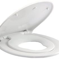 Parent and Child Family Multi Potty Training Soft Close Toilet Seat STANDARD - TOP FIX - BTW - CLOSE COUPLED - BLIND HOLE - 3 DESIGNS AVAILABLE (PREMIUM TOP AND BOTTOM FIX WITH REMOVEABLE CHILD SEAT)