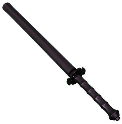 Playwell Martial Arts Black Polypropylene Full Contact Foam Padded Chanbara Sword - 27"