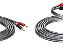 3m Pair of QED XT40i Reference Speaker Cable with X-Tube Technology Terminated with Airloc Banana Plugs (3m Terminated Pair)