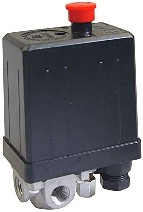KATSU Tools 4 Port Single Phase Air Compressor Pressure Regulating Switch + Gauge + Safety Valve + Screws - Image 3