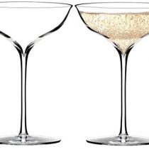 Waterford Elegance 40001102 Belle Coupe Pair 180ml, Crystal, 180 milliliters