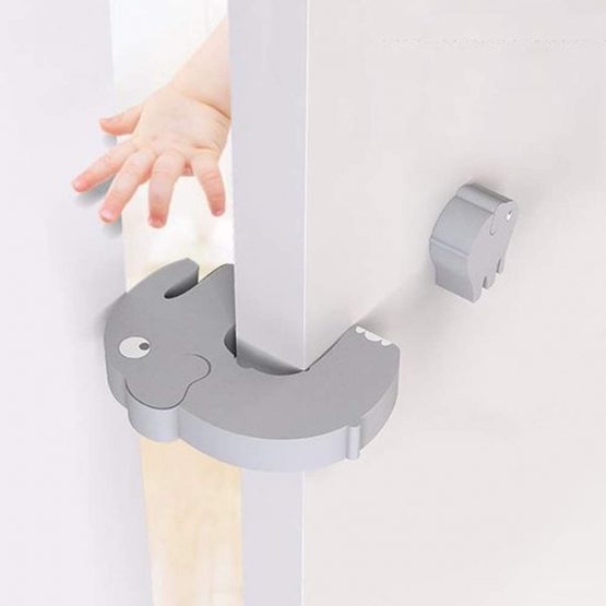3pcs Multi-Function Baby Door Stopper Foam Door Guards & Wall Protectors Bumper,Thick Animal Door Finger Guards for Child Safety Finger Protection - Image 3