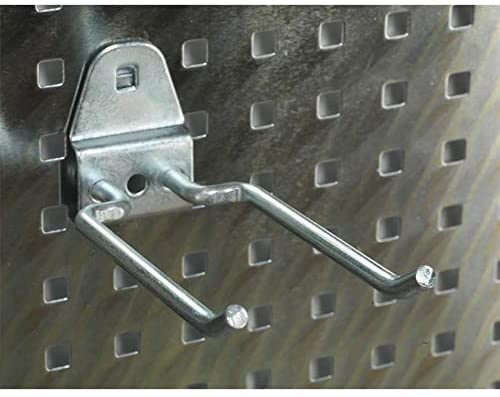 Sealey Wall Storage Pegboard Set 34pc - S01102, Silver - Image 2
