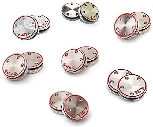 HISTAR 2pcs Golf Custom Weights with Wrench for Titleist Scotty Cameron Putters (Red+15g) - Image 2