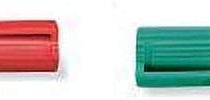 STAEDTLER Lumocolor Whiteboard Marker 351-2 with Bullet Tip - Red, Pack of 10 + STAEDTLER Lumocolor Whiteboard Marker 351-5 with Bullet Tip - Green, Pack of 10