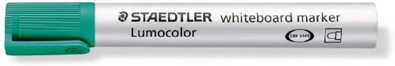 STAEDTLER Lumocolor Whiteboard Marker 351-2 with Bullet Tip - Red, Pack of 10 + STAEDTLER Lumocolor Whiteboard Marker 351-5 with Bullet Tip - Green, Pack of 10 - Image 3