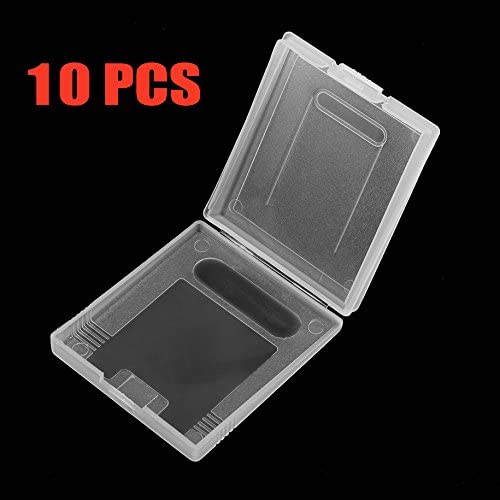 CHILDMORY Clear protective game cartridge case for Gameboy Color GBC pack 10pcs