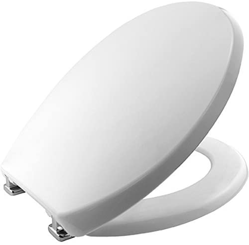 Bemis 2850ZCPT000 Buxton Toilet Seat, White, 35.2 cm x 43.6 cm