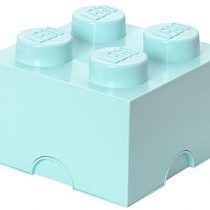 Room Copenhagen Storage Brick "Lego" 4 Knobs, Aqua