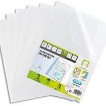 Elba Corner Opening Pockets, Package of 10, 400008917, A4 Polypropylene, Colourless