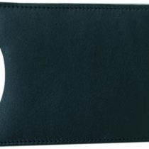 Cescahide Leather Flip Up Notepad Jotter with Pen - Black