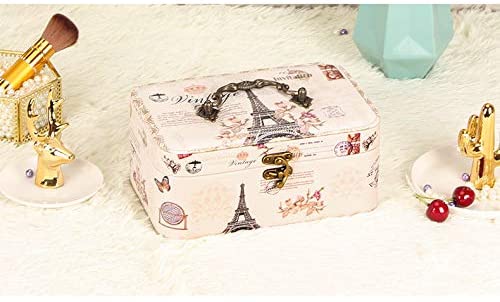 Swhily Jewellery Box, Jewelry Storage Organiser for Rings Earrings, Necklace, Travel Jewellery Box for Women (2 Layers) - Image 4