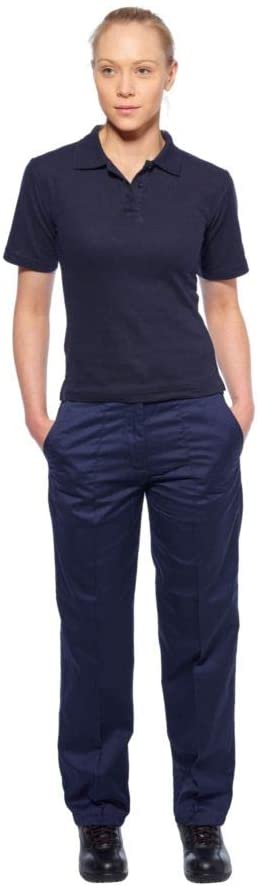Portwest Naples Women's Polo Shirt, Size: XS, Colour: Navy, B209NARXS - Image 3