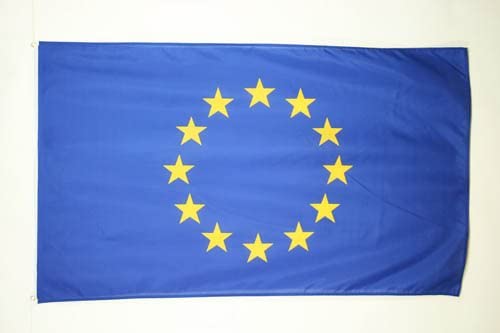 AZ FLAG, Europe Flag, 2x3 Ft, 100D Polyester European Union Banner with Two Metal Grommets, Fade Resistant, Vivid Colors