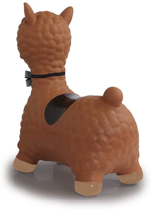 JAMARA 460542 Lama Bouncy Toy with Pump BPA-Free, up to 50 kg, Promotes Balance and Motor Skills, Robust and Durable, Easy to Clean - Image 3