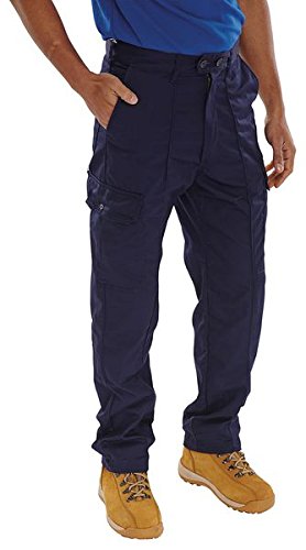 SUPER CLICK DRIVERS TROUSERS NAVY BLUE 42T, 42 Tall