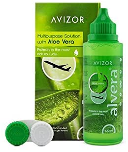 Avizor Alvera - multi-purpose contact lens solution - 1 x 100 ml, Multicolored, 100 ml (Pack of 1)