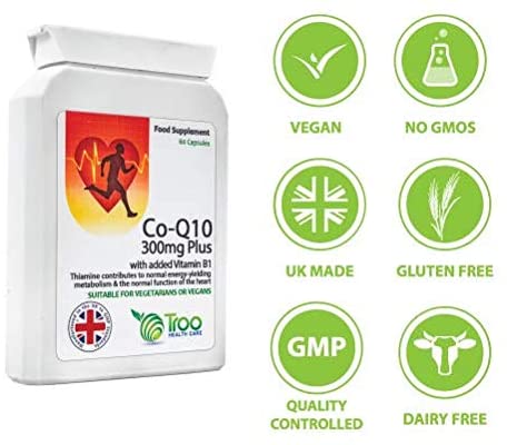 Troo Health CoQ10 Supplement 300mg Plus, 60 Capsules - Image 3