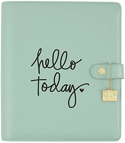 Simple Stories Carpe Diem Hello Today Black Planner Decal, Synthetic Material, 17.6 x 11 x 0.1 cm - Image 2