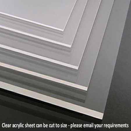 Displaypro 3mm Clear Acrylic Sheet (A4)