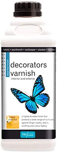 Polyvine Decorators Varnish Satin, Water Resistant Clear Varnish with UV Protection, Seals and Protects Emulsion - Image 2