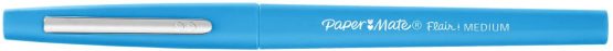 Paper Mate Flair Felt Tip Pens | Medium Point (0.7mm) | Sky Blue | 12 Count - Image 2