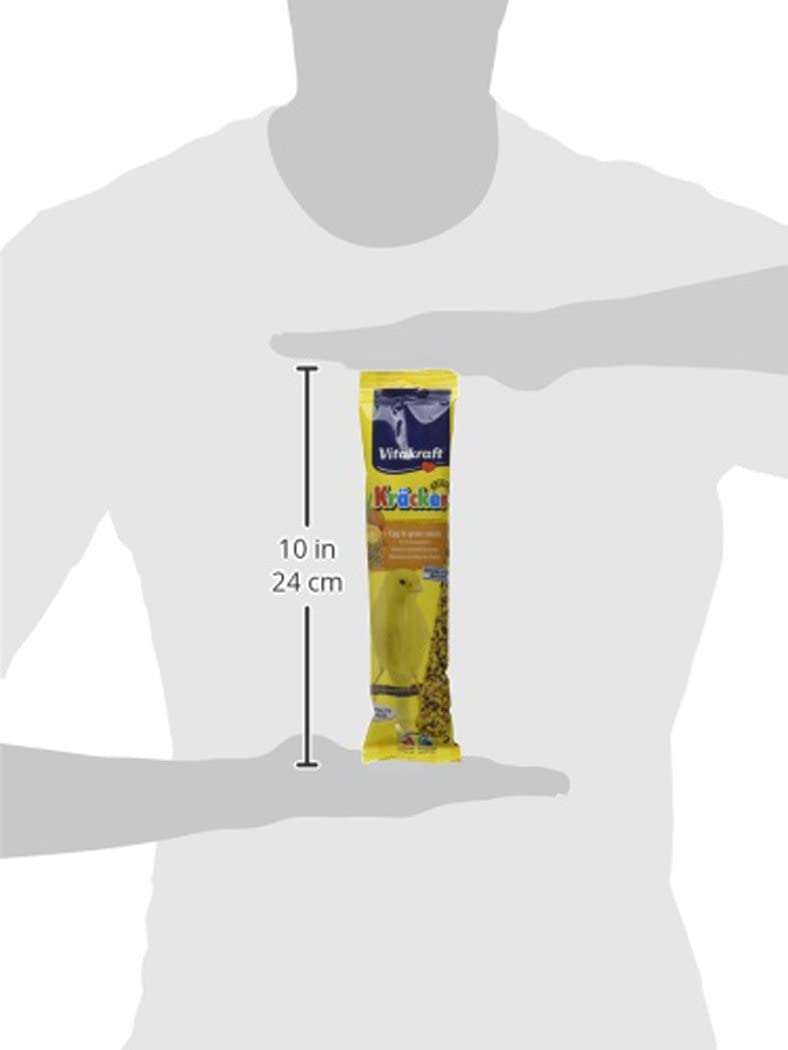 Vitakraft Canary Kracker Bird Food Egg-Grass Seeds, Pack of 7, 58 g (Pack of 7) - Image 3