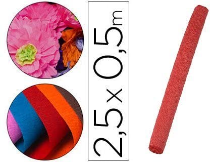 liderpapel 78474 - Crepe Paper, rot