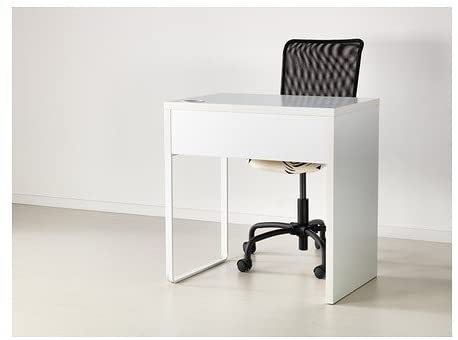 IKEA MICKE white, Desk, 73x50 cm, Standard - Image 2