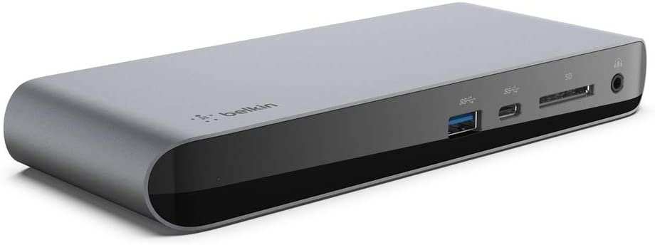 Belkin Thunderbolt 3 Dock Pro w/ 2.6ft Thunderbolt 3 Cable (Thunderbolt Dock for macOS and Windows) Dual 4K @60 Hz