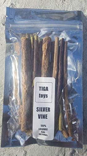 TIGA Toys 10 x Silvervine Sticks Actinidia Polygama Activity Cat Chew Sticks aka Matatabi (10 Sticks) Cat Nip alternative - Image 3
