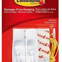 3M 17001CS Command Hooks, Multi-Colour, 3.17 x 9.9 x 17.14 cm