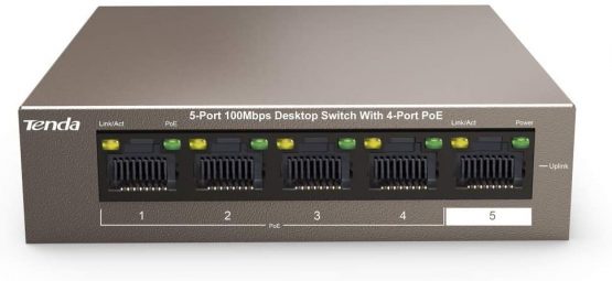 Tenda TEF1105P 5 Port 10/100 PoE Switch