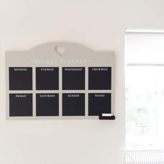 Chalkboards UK WC669CR Weekly Planner, Cream, 575 x 410 mm - Image 2
